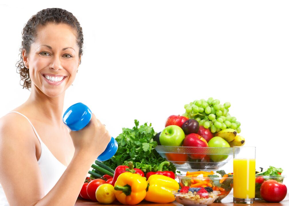 produk untuk nutrisi yang tepat dan penurunan berat badan